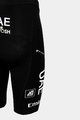 PISSEI Cyklistické kalhoty krátké s laclem - UAE TEAM EMIRATES 2024 MAGISTRALE - černá