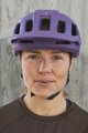 POC Cyklistická přilba - AXION RACE MIPS - fialová/černá