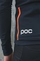 POC Cyklistický dres s dlouhým rukávem zimní - RADIANT  - černá