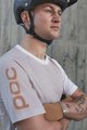 POC Cyklistický dres s krátkým rukávem - MTB PURE - béžová/bílá