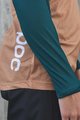 POC Cyklistický dres s dlouhým rukávem letní - MTB PURE LADY - zelená/hnědá