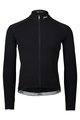 POC Cyklistický dres s dlouhým rukávem zimní - AMBIENT THERMAL - černá