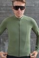 POC Cyklistický dres s dlouhým rukávem zimní - AMBIENT THERMAL - zelená