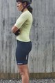 POC Cyklistický dres s krátkým rukávem - PRISTINE PRINT LADY - žlutá