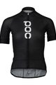 POC Cyklistický dres s krátkým rukávem - ESSENTIAL ROAD LADY - černá