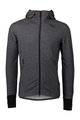 POC Cyklistická mikina - MERINO ZIP HOOD - šedá