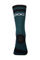 POC Cyklistické ponožky klasické - LURE MTB - modrá/černá
