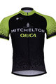 BONAVELO Cyklistický dres s krátkým rukávem - ORICA 2018 - černá/zelená