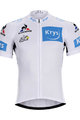 BONAVELO Cyklistický dres s krátkým rukávem - TOUR DE FRANCE  - bílá