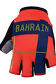 BONAVELO Cyklistické rukavice krátkoprsté - BAHRAIN MERIDA 2019 - červená/modrá