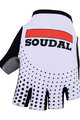 BONAVELO Cyklistické rukavice krátkoprsté - LOTTO SOUDAL 2019 - bílá