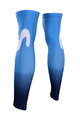 BONAVELO Cyklistické návleky na nohy - MOVISTAR 2019 - modrá