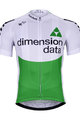 BONAVELO Cyklistický dres s krátkým rukávem - DIMENSION DATA 2019  - zelená/bílá