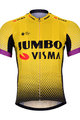 BONAVELO Cyklistický dres s krátkým rukávem - JUMBO-VISMA 2019 - žlutá