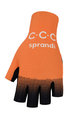 BONAVELO Cyklistické rukavice krátkoprsté - CCC 2020 - oranžová