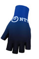 BONAVELO Cyklistické rukavice krátkoprsté - NTT 2020 - modrá