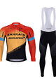 BONAVELO Cyklistický dlouhý dres a kalhoty - BAHRAIN MCL. '20 SMR - žlutá/černá/červená