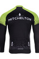 BONAVELO Cyklistický dres s dlouhým rukávem zimní - SCOTT 2020 WINTER - černá/zelená