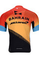 BONAVELO Cyklistický dres s krátkým rukávem - BAHRAIN MCLAREN 2020 - červená/žlutá/černá