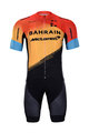 BONAVELO Cyklistický krátký dres a krátké kalhoty - BAHRAIN MCLAREN 2020 - žlutá/červená/černá