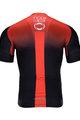 BONAVELO Cyklistický dres s krátkým rukávem - INEOS 2020 - černá/červená