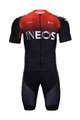 BONAVELO Cyklistický krátký dres a krátké kalhoty - INEOS 2020 - černá/červená