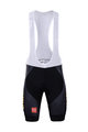 BONAVELO Cyklistické kalhoty krátké s laclem - JUMBO-VISMA 2020 - černá