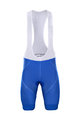BONAVELO Cyklistické kalhoty krátké s laclem - QUICKSTEP 2020 - modrá