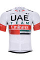 BONAVELO Cyklistický dres s krátkým rukávem - UAE 2020 - bílá