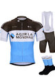 BONAVELO Cyklistický mega set - AG2R 2020 - bílá/modrá/hnědá