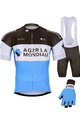 BONAVELO Cyklistický mega set - AG2R 2020 - bílá/modrá/hnědá