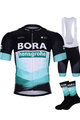 BONAVELO Cyklistický mega set - BORA 2020 - zelená/černá