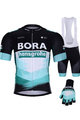 BONAVELO Cyklistický mega set - BORA 2020 - bílá/zelená/černá