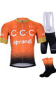BONAVELO Cyklistický mega set - CCC 2020 - černá/oranžová