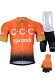 BONAVELO Cyklistický mega set - CCC 2020 - černá/oranžová
