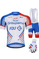 BONAVELO Cyklistický mega set - GROUPAMA FDJ 2020 - modrá/bílá