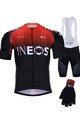 BONAVELO Cyklistický mega set - INEOS 2020 - černá/červená