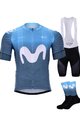 BONAVELO Cyklistický mega set - MOVISTAR 2020 - černá/modrá
