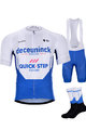 BONAVELO Cyklistický mega set - QUICKSTEP 2020 - modrá/bílá