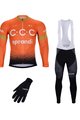 BONAVELO Cyklistický mega set - CCC 2020 WNT - oranžová/černá