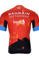 BONAVELO Cyklistický dres s krátkým rukávem - B. VICTORIOUS 2022 - červená/černá
