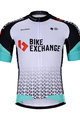 BONAVELO Cyklistický dres s krátkým rukávem - BIKE EXCHANGE 2021 - světle modrá/černá