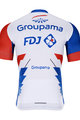 BONAVELO Cyklistický krátký dres a krátké kalhoty - GROUPAMA FDJ 2021 - bílá/modrá/červená