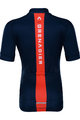 BONAVELO Cyklistický krátký dres a krátké kalhoty - INEOS 2021 KIDS - modrá/červená