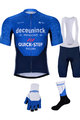 BONAVELO Cyklistický mega set - QUICKSTEP 2021 - modrá/bílá