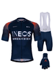 BONAVELO Cyklistický mega set - INEOS GRENADIERS '22 - modrá/červená