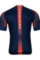 BONAVELO Cyklistický dres s krátkým rukávem - INEOS GRENADIERS '22 - modrá/červená