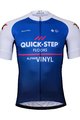 BONAVELO Cyklistický dres s krátkým rukávem - QUICKSTEP 2022 - bílá/modrá