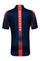 BONAVELO Cyklistický dres s krátkým rukávem - INEOS 2022 KIDS - červená/modrá