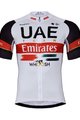 BONAVELO Cyklistický krátký dres a krátké kalhoty - UAE 2022 - bílá/černá